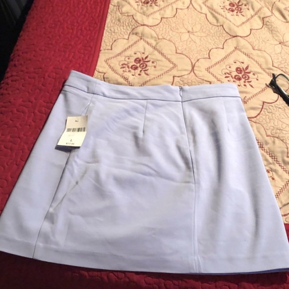 forever 21 purple skirt with buttons - Picture 2 of 2